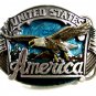 1990 United States America Belt Buckle by Arroya Grande 62614