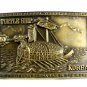 Turtle Ship First Submarine in The World 1592 Korea Belt Buckle 62714
