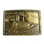Turtle Ship First Submarine in The World 1592 Korea Belt Buckle 62714