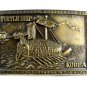 Turtle Ship First Submarine in The World 1592 Korea Belt Buckle 62714