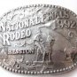 1992 National Finals Rodeo Cowboy Western Belt Buckle Mint