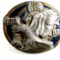 NRA Golden Eagle Belt Buckle Made in USA 82814