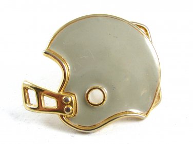 Gray Football Helmet Belt Buckle by Sallett Inc. 82014