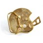 Gray Football Helmet Belt Buckle by Sallett Inc. 82014
