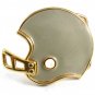 Gray Football Helmet Belt Buckle by Sallett Inc. 82014