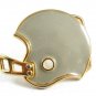 Gray Football Helmet Belt Buckle by Sallett Inc. 82014