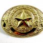 The State of Texas Goldtone Belt Buckle 2192014