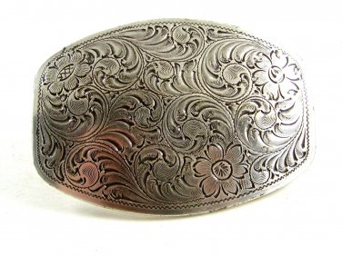1994 Silvertone Western Belt Buckle 11112013