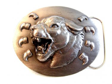 1992 Siskiyou Mountain Lion Belt Buckle