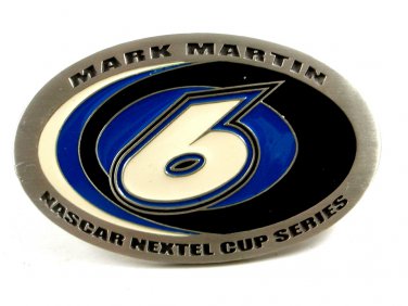 Mark Martin Nascar Nextel Cup Series Fine Pewter Belt Buckle 10312013