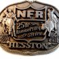 1983 Hesston National Finals Rodeo 25th Anniversary Belt Buckle