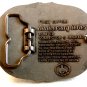 1983 Hesston National Finals Rodeo 25th Anniversary Belt Buckle