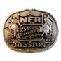 1983 Hesston National Finals Rodeo 25th Anniversary Belt Buckle