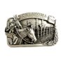 1985 Commemorative Oklahoma 1907 Belt Buckle by Arroyo Grande 102214