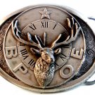 1987 Benevolent Protective Order of Elks Belt Buckle by Siskiyou
