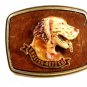 1979 English Setter Enameled Belt Buckle 51514 by Raintree