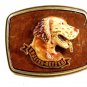 1979 English Setter Enameled Belt Buckle 51514 by Raintree