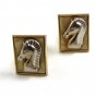 Horse Head Chess ? Trojan ? Cufflinks by Swank 81814