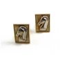 Horse Head Chess ? Trojan ? Cufflinks by Swank 81814