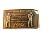 1992 Kansas Small Mine Safety Shoot Out Belt Buckle