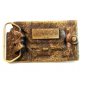 1992 Kansas Small Mine Safety Shoot Out Belt Buckle
