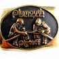 1980 Anacostes Plymouth Plytuff Brass Belt Buckle 12022013