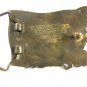 American Eagle & Flag Solid Brass Belt Buckle by Baron 62514
