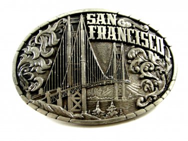 1981 San Francisco Belt Buckle by Indiana Metal Craft 092614