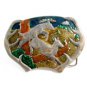1977 Deer In Woods Belt Buckle 5714 by Bergamont