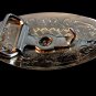 Horse two tone belt buckle with rope design