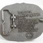 1983 National Finals Rodeo NFR 25th Anniversary Belt Buckle By Hesston 121614
