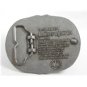 1983 National Finals Rodeo NFR 25th Anniversary Belt Buckle By Hesston 121614