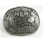 1983 National Finals Rodeo NFR 25th Anniversary Belt Buckle By Hesston 121614