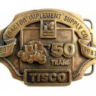 1986 Tractor Implement Supply Co 50 Years TISCO Belt Buckle 10242013