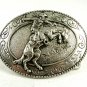 Western Cowboy "The Broncho Buster" by Frederic Remington Belt Buckle 82014