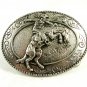 Western Cowboy "The Broncho Buster" by Frederic Remington Belt Buckle 82014