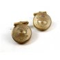 Goldtone Cancer Crab 69 Cufflinks by Destino