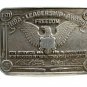 NRA Leadership Award Freedom Belt Buckle 10312013