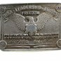 NRA Leadership Award Freedom Belt Buckle 10312013