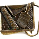 1981 Painter Belt Buckle 5714 by Great American Buckle Co