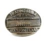 Trading Fair II Houston Texas Brass Belt Buckle by Buckle Concepts 092314 MIP