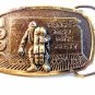 1990 Kansas Small Mine Safety Rescue Contest Belt Buckle