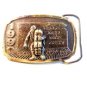 1990 Kansas Small Mine Safety Rescue Contest Belt Buckle