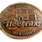 Safety First First in Efficiency Fleetrax Truck Belt Buckle 11262013