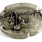 1984 Illinois Fishing Comemorative  Belt Buckle by Bergamot 102214