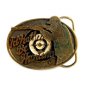 1985 I'd Rather Be Hunting Belt Buckle 5714 by Great American Buckle Co