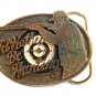 1985 I'd Rather Be Hunting Belt Buckle 5714 by Great American Buckle Co