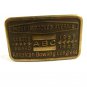 1967 - 68 Most Improved Average ABC Bowling Conference Belt Buckle #102213