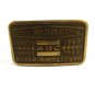 1967 - 68 Most Improved Average ABC Bowling Conference Belt Buckle #102213
