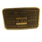 1967 - 68 Most Improved Average ABC Bowling Conference Belt Buckle #102213